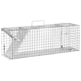 Gyvi gaudyklė žiurkių gaudyklė vienpusė spąstai 820x200x270 mm SET