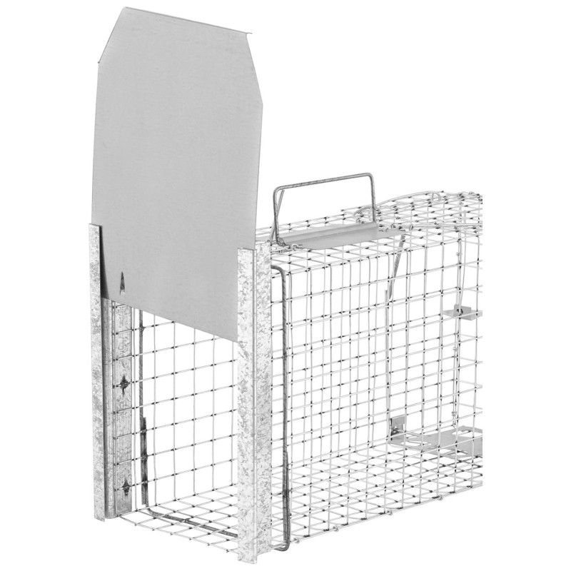 Gyvi gaudyklė žiurkių gaudyklė vienpusė spąstai 500x200x270 mm SET