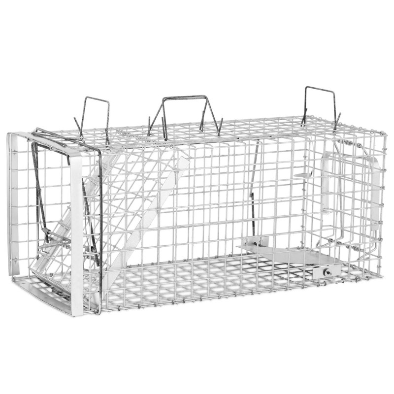 Gyvos gaudyklės kiaunės žiurkės gaudyklė vienpusis 800x340x340 mm RINKINYS