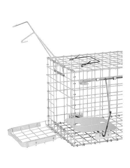 Gyvos gaudyklės kiaunės žiurkės gaudyklė vienpusis 800x340x340 mm RINKINYS Gyvos gaudyklės kiaunės žiurkės gaudyklė vienpusis 800x340x340 mm RINKINYS