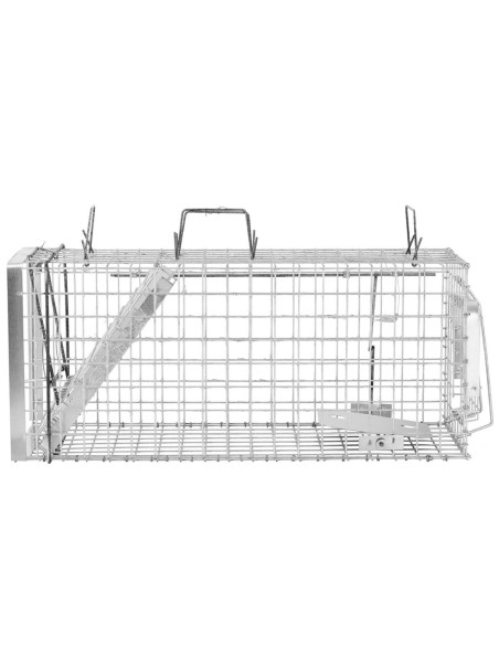 Gyvos gaudyklės kiaunės žiurkės gaudyklė vienpusis 800x340x340 mm RINKINYS Gyvos gaudyklės kiaunės žiurkės gaudyklė vienpusis 800x340x340 mm RINKINYS