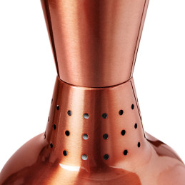 Infraraudonųjų spindulių šildymo lempa indams IR pakabinama žalvario sk. 19cm 250W