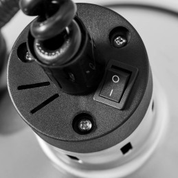 Infraraudonųjų spindulių šildymo lempa indams IR pakabinama sidabro sk. 27,5 cm 250 W