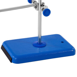 Stovas Laboratorinis stovas su priedais 60 cm 1 biuretinis spaustukas 2 spaustukai 3 žiedai 60 mm 80 mm 100 mm