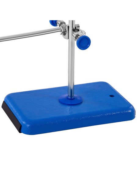 Stovas Laboratorinis stovas su priedais 60 cm 1 biuretinis spaustukas 2 spaustukai 3 žiedai 60 mm 80 mm 100 mm Stovas Laboratorinis stovas su priedais 60 cm 1 biuretinis spaustukas 2 spaustukai 3 žiedai 60 mm 80 mm 100 mm
