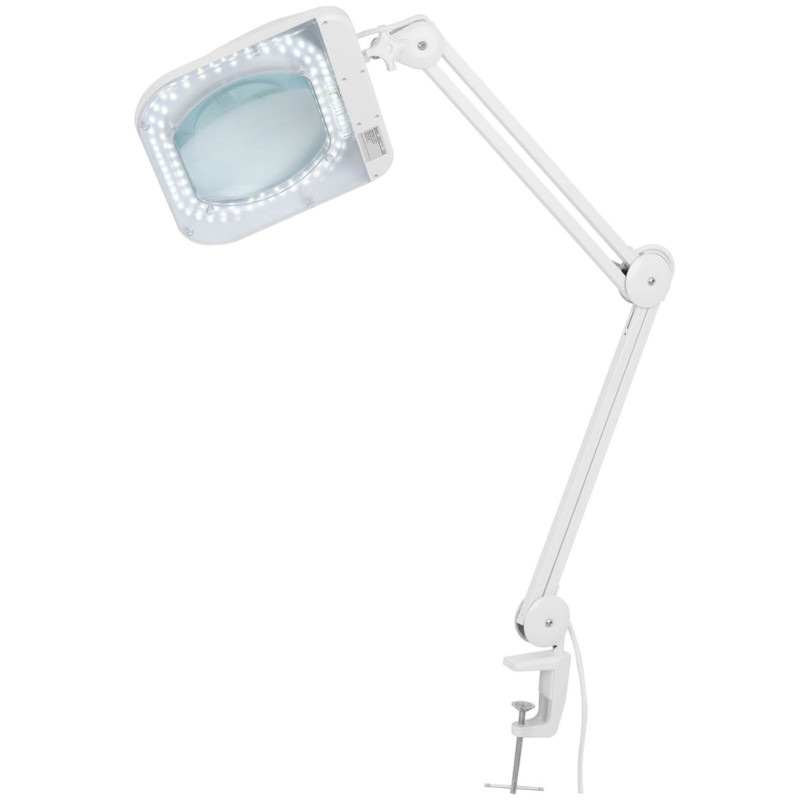 Dirbtuvių kosmetinė lempa su padidinamuoju stiklu 5 dioptrijų 90 x LED 190 x 157 mm
