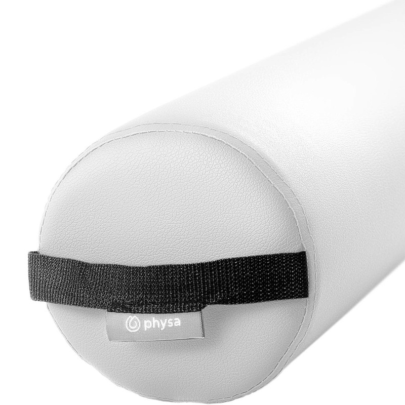 Reabilitacinis volelis mankštos masažui, plaunamas su rankena, 66 x 14 cm, baltas