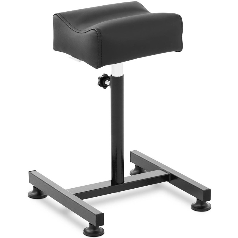 Kosmetinė kėdutė pedikiūrui reguliuojamo aukščio iki 67 cm iki 80 kg - juoda