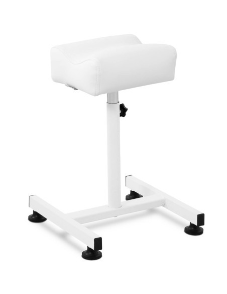 Kosmetinė kėdutė pedikiūrui reguliuojamo aukščio iki 67 cm iki 80 kg - balta Kosmetinė kėdutė pedikiūrui reguliuojamo aukščio iki 67 cm iki 80 kg - balta