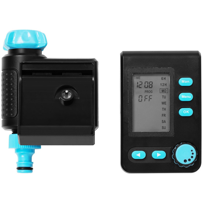 Elektroninis laistymo sistemos valdiklis LCD 3/4'' 1 min - 4 val