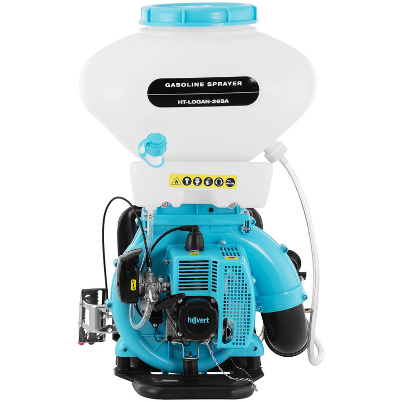 Benzininis kuprinis purkštuvas sodui 26 l 2130 W