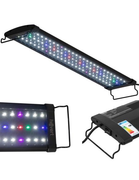 Akvariumo augalų augimo LED lempa viso spektro 78 LED 60cm 18W Akvariumo augalų augimo LED lempa viso spektro 78 LED 60cm 18W