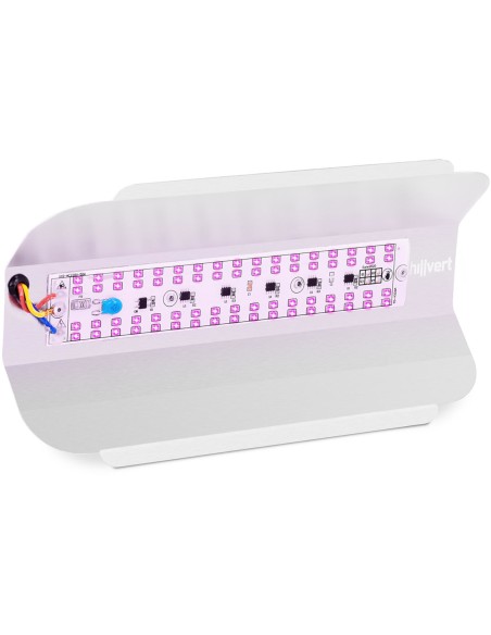 Augalų auginimo lempa viso spektro 25 x 12 cm 136 LED 50 W sidabrinė Augalų auginimo lempa viso spektro 25 x 12 cm 136 LED 50 W sidabrinė