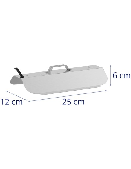 Augalų auginimo lempa viso spektro 25 x 12 cm 136 LED 50 W sidabrinė Augalų auginimo lempa viso spektro 25 x 12 cm 136 LED 50 W sidabrinė