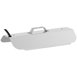 Augalų augimo lempa viso spektro 25 x 12 cm 68 LED 50 W sidabrinė