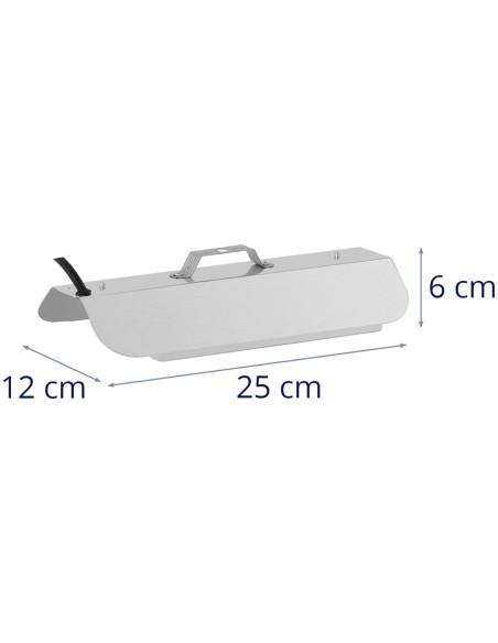 Augalų augimo lempa viso spektro 25 x 12 cm 68 LED 50 W sidabrinė Augalų augimo lempa viso spektro 25 x 12 cm 68 LED 50 W sidabrinė