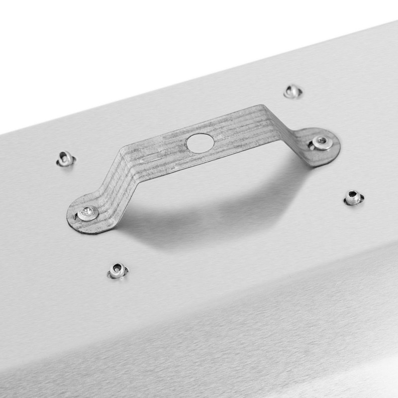 Augalų auginimo lempa viso spektro 25 x 17 cm 136 LED 100 W sidabrinė