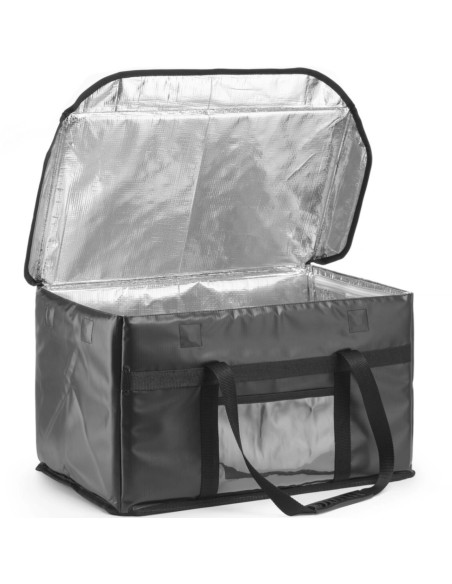 Termo pristatymo krepšys maistui transportuoti 6 priešpiečių dėžutėms 48 x 30 x 27 cm - Hendi 709764 Termo pristatymo krepšys maistui transportuoti 6 priešpiečių dėžutėms 48 x 30 x 27 cm - Hendi 709764