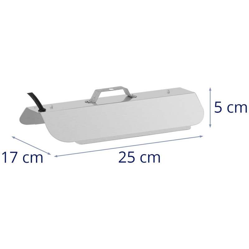 Augalų auginimo lempa viso spektro 25 x 17 cm 136 LED 100 W sidabrinė