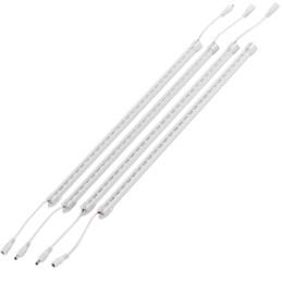 Augalų augimo lempa 120 LED 50 cm 20 W 4 vnt sidabrinė
