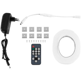 Augalų augimo lempa 120 LED 50 cm 20 W 4 vnt sidabrinė