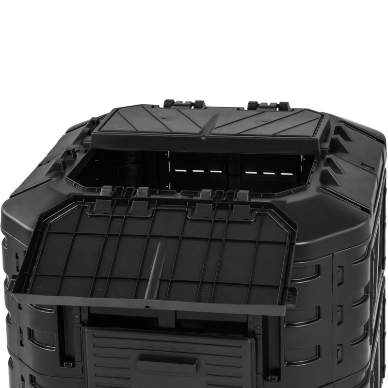 Modulinis sodo komposteris organinėms atliekoms 90 x 90 x 80 cm 600 l