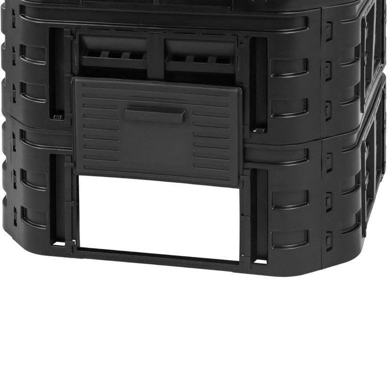 Modulinis sodo komposteris organinėms atliekoms 90 x 90 x 80 cm 600 l