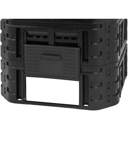 Modulinis sodo komposteris organinėms atliekoms 90 x 90 x 80 cm 600 l