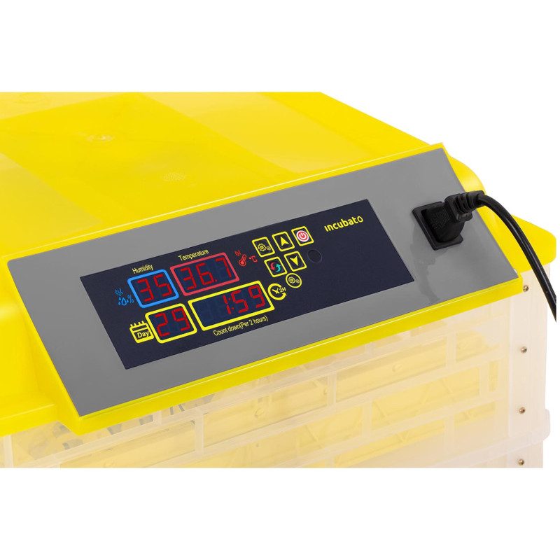 Inkubatorinis perykla 112 vištų kiaušinių 120 W + ovoskopas