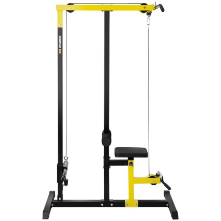 Viršutinis pakėlimas skirtas mankštinti rankų nugaros raumenis namų sporto salėje iki 120 kg