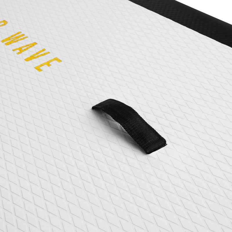 Pripučiama SUP lenta su irklentėmis 110 kg juoda