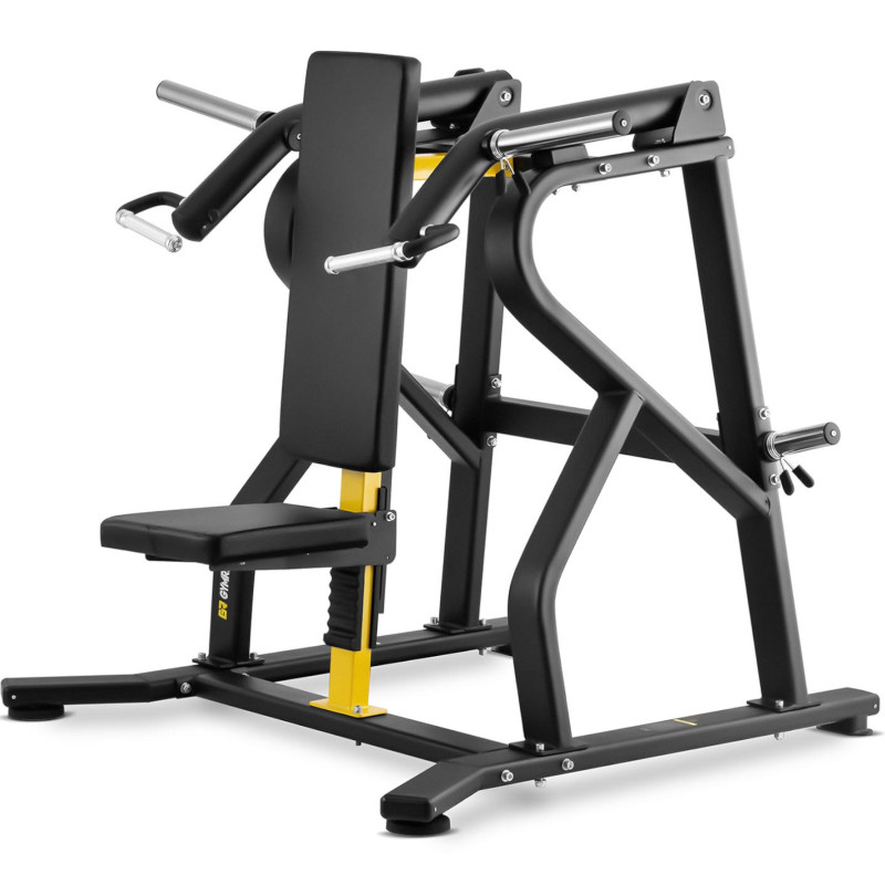 SCHOULDER PRESS laisvo svorio pečių treniruoklis juodas/geltonas