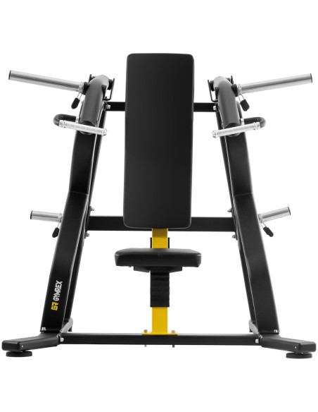 SCHOULDER PRESS laisvo svorio pečių treniruoklis juodas/geltonas