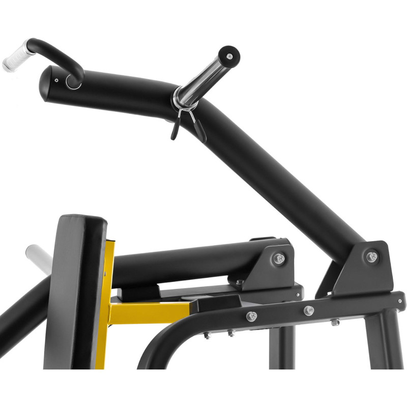 SCHOULDER PRESS laisvo svorio pečių treniruoklis juodas/geltonas