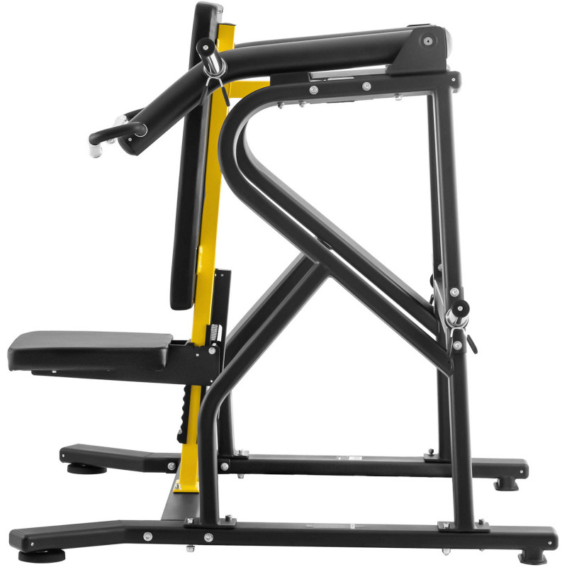 SCHOULDER PRESS laisvo svorio pečių treniruoklis juodas/geltonas