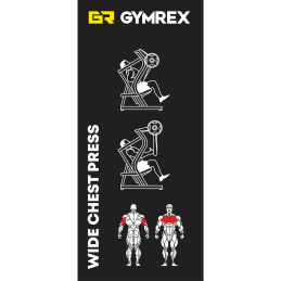WIDE CHEST PRESS laisvo svorio krūtinės ir rankų treniruoklis