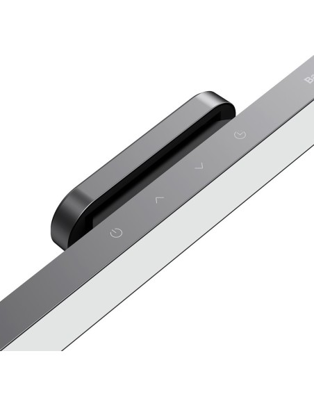 Magnetinė LED naktinė lemputė po spintele, skirta namų virtuvei, pilka Magnetinė LED naktinė lemputė po spintele, skirta namų virtuvei, pilka