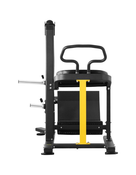 Mašininis prietaisas sėdmenų raumenims treniruoti laisvam svoriui REAR KICK