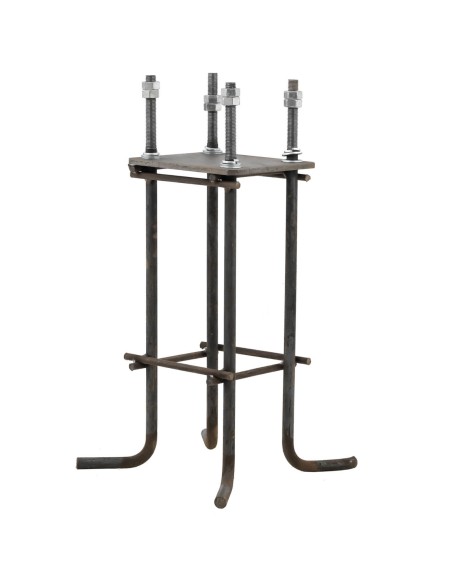 Plieninis kojų presas, montuojamas ant stulpo, skirtas mankštai lauke