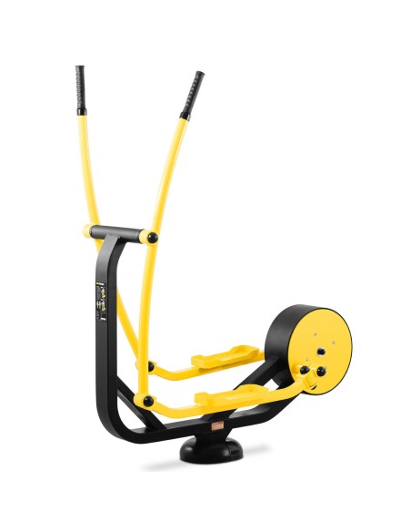 Cross trainer elipsinis treniruoklis lauko mankštai, plieninis, maks.130 kg