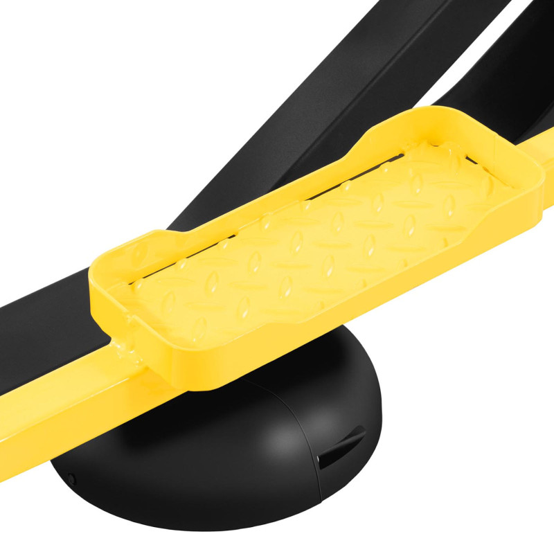 Cross trainer elipsinis treniruoklis lauko mankštai, plieninis, maks.130 kg