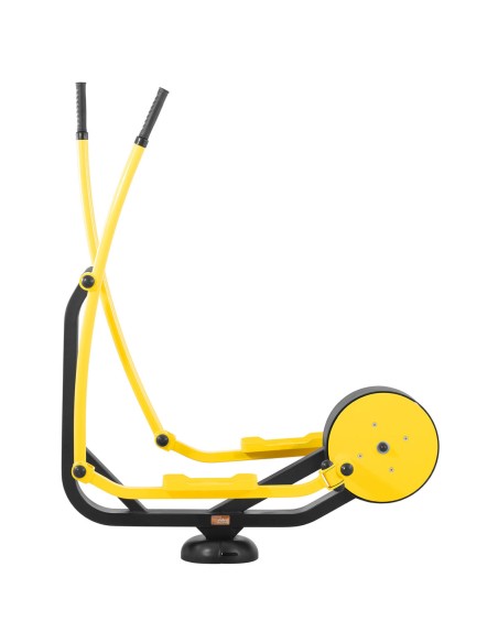 Cross trainer elipsinis treniruoklis lauko mankštai, plieninis, maks.130 kg