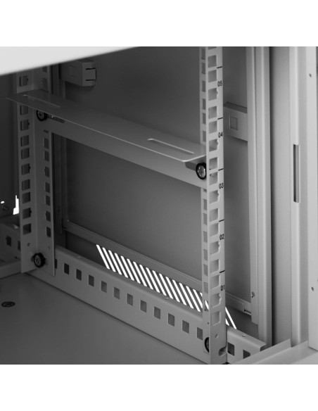 RACK serverio spinta pakabinamam montavimui 19'' 6U IP20 iki 60 kg 60x46x37 cm