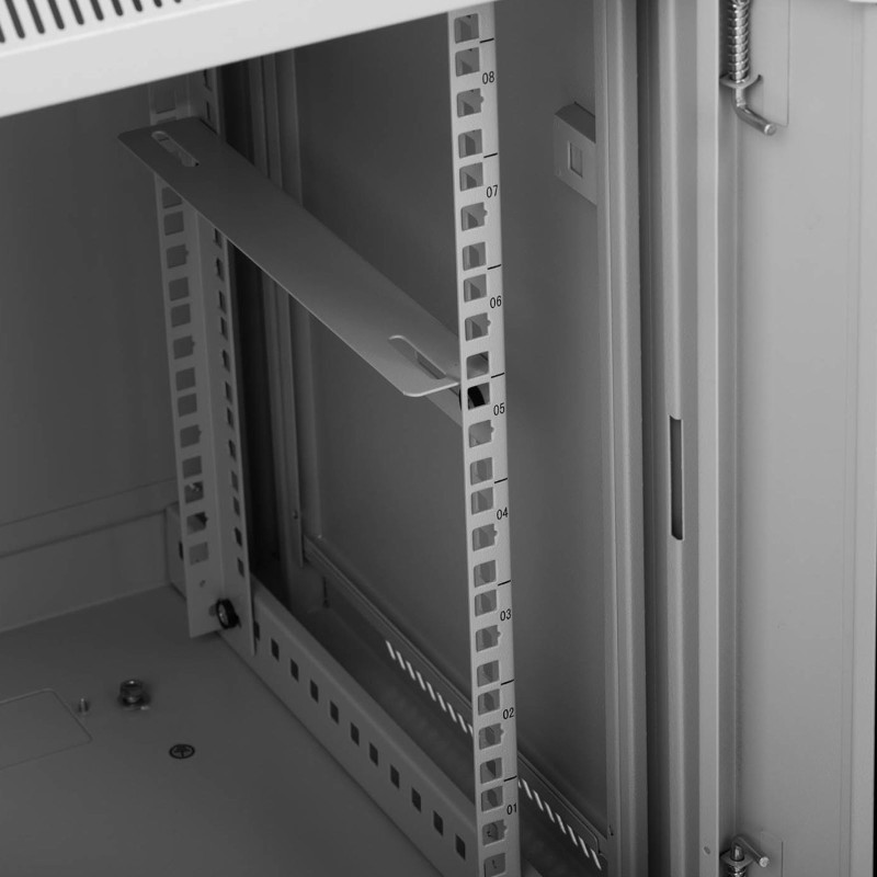 RACK serverio spinta pakabinamam montavimui 19'' 9U IP20 iki 75 kg 60x45x50,4 cm