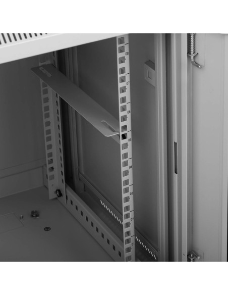 RACK serverio spinta pakabinamam montavimui 19'' 9U IP20 iki 75 kg 60x45x50,4 cm