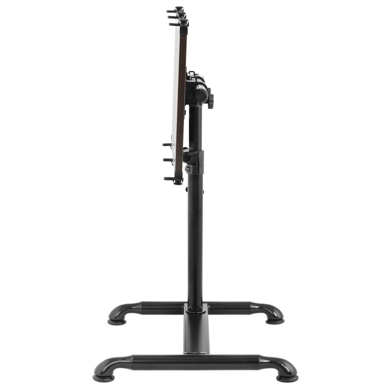 Sulankstomas mobilus nešiojamas stovas stalas ant ratukų reguliuojamas aukštis 55-80 cm, maks.5 kg
