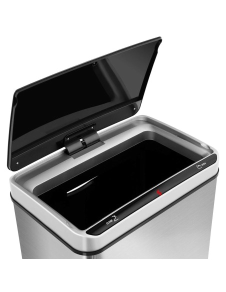 Automatinė bekontaktė šiukšlių dėžė su judesio jutikliu, diapazonas 20 cm, 80 l Automatinė bekontaktė šiukšlių dėžė su judesio jutikliu, diapazonas 20 cm, 80 l