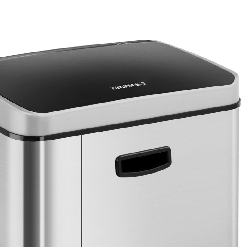 Automatinė bekontaktė šiukšlių dėžė su judesio jutikliu, diapazonas 20 cm, 80 l