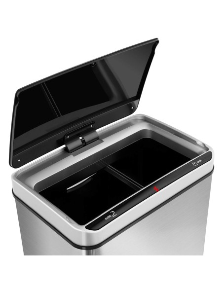 Automatinė bekontaktė šiukšlių dėžė su judesio jutikliu, diapazonas 20 cm, 80 l Automatinė bekontaktė šiukšlių dėžė su judesio jutikliu, diapazonas 20 cm, 80 l