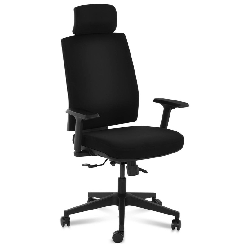 Biuro kėdė, ergonomiškas pasukamas fotelis su galvos atrama, maks.200 kg